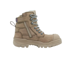 BLUNDSTONE 8863 Ladies RotoFlex Zip Safety Boot - Stone - Workin' Gear