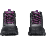 BLUNDSTONE 887 Ladies Zip Safety Boot - Black & Purple