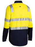 BISLEY BS6432T 3M Taped Cool Lightweight Shirt - Yellow - Workin' Gear