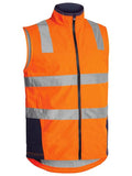 BISLEY Taped Hi Vis Soft Shell Vest (BV0348T) - Workin' Gear