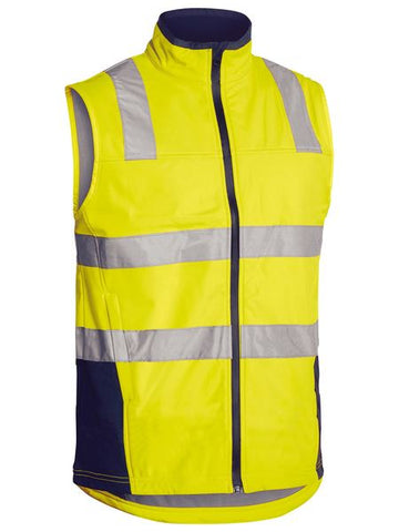 BISLEY Taped Hi Vis Soft Shell Vest (BV0348T) - Workin' Gear