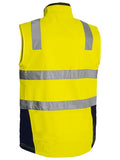BISLEY Taped Hi Vis Soft Shell Vest (BV0348T) - Workin' Gear