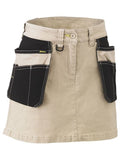 BISLEY BLS1024 Women's Flex & Move™ Stretch Cotton Skort - Workin Gear