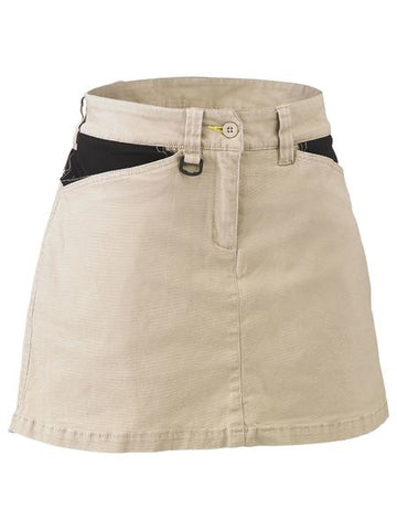 BISLEY BLS1024 Women's Flex & Move™ Stretch Cotton Skort - Workin Gear