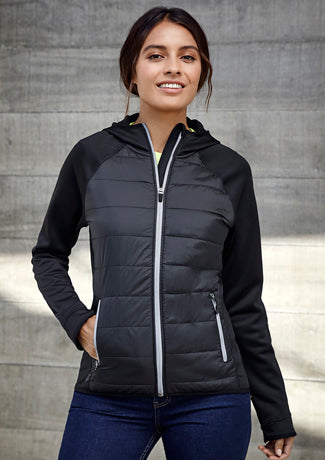BIZ Ladies Stealth Tech Hoodie (J515L) - Workin' Gear