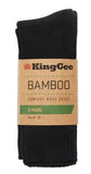 3 Pack Bamboo Work Socks - Workin Gear