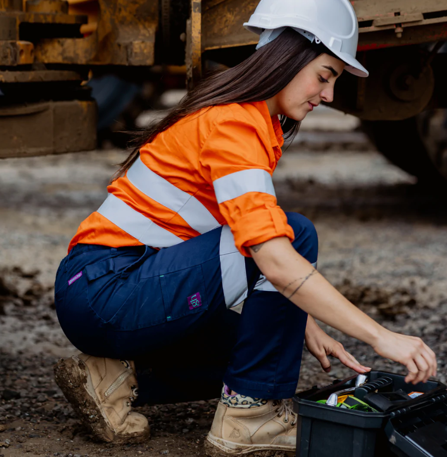 Womens hi 2025 vis workwear