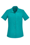 BIZCARE CL947LS  Ladies Easy Stretch S/S 4 Colours - Workin' Gear