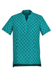 BIZCARE CS950LS LADIES EASY STRETCH DAISY PRINT TUNIC 3 COLOURS - Workin' Gear