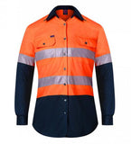 RITEMATE RM208V2R Ladies Hi Vis Vented Shirt - Workin Gear