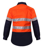 RITEMATE RM208V2R Ladies Hi Vis Vented Shirt - Workin Gear