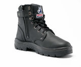 STEEL BLUE 312152 ARGYLE ZIP SIDE - BLACK - Workin' Gear