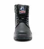 STEEL BLUE 312152 ARGYLE ZIP SIDE - BLACK - Workin' Gear