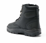STEEL BLUE 312152 ARGYLE ZIP SIDE - BLACK - Workin' Gear