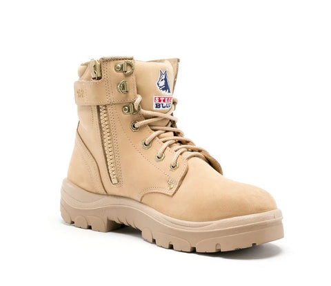STEEL BLUE 312152 ARGYLE ZIP SIDE - SAND - Workin' Gear