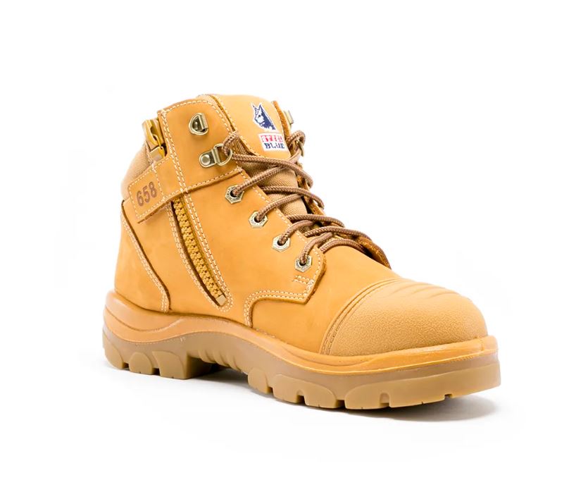 Steel cap boots clearance zippay