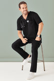 Mens V Neck Scrub Top - Workin' Gear
