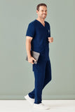 BIZCARE CST945MS Men's V-Neck Scrub Top 4 Colours - Workin' Gear
