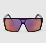 UNIT Command Sunglasses - Black Purple Polarised