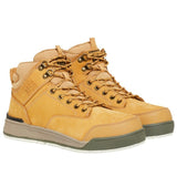 Workin Gear - HARD YAKKA 3056 Lace Zip Safety Boot - Wheat