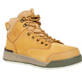 Workin Gear - HARD YAKKA 3056 Lace Zip Safety Boot - Wheat