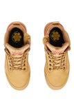 Workin Gear - HARD YAKKA Womens 3056 Lace Zip Safety Boot - Wheat