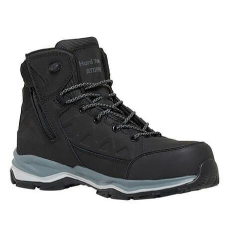 Workin Gear - HARD YAKKA Atomic Hybrid Safety Boot - Black 