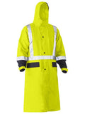BISLEY Taped Hi Vis Long Rain coat (BJ6961T) - 2 Colours