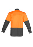 SYZMIK ZW122 Unisex Hi Vis Spliced Industrial Shirt - Workin Gear