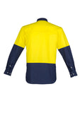 SYZMIK ZW122 Unisex Hi Vis Spliced Industrial Shirt - Workin Gear