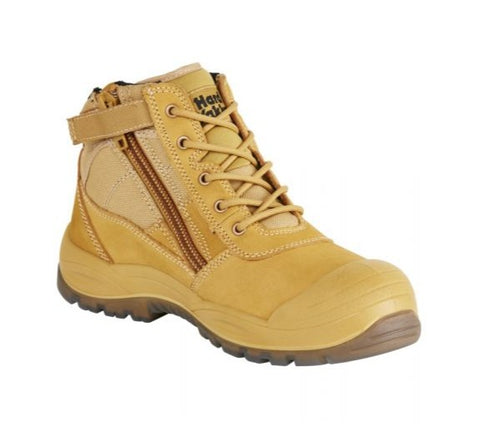 HARD YAKKA Y60120 Utility Safety Boot - Wheat - Workin' Gear