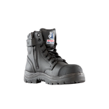 STEEL BLUE Argyle Zip Scuff Cap Composite Toe Safety Boot - Black