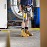 STEEL BLUE Argyle Zip Scuff Cap Composite Toe Safety Boot - Sand