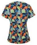 JB'S Ladies Scrub Top Printed - Dino (4STP1)