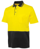 JB'S Hi Vis Short Sleeve Cotton Polo (6CPHV)