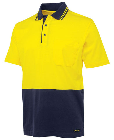 JB'S Hi Vis Short Sleeve Cotton Polo (6CPHV)