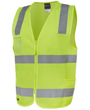 JB'S HiVis D+N Safety Vest Zip Front (6DNSZ) - Workin' Gear