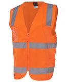 JB'S HiVis D+N Safety Vest Zip Front (6DNSZ) - Workin' Gear