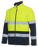 JB'S Hi Vis (D+N) Three Layer Softshell Jacket (6DWJ)