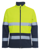 JB'S Hi Vis (D+N) Three Layer Softshell Jacket (6DWJ)