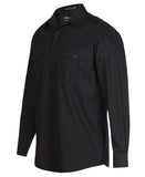JB'S Long Sleeve Epaulette Shirt - 3 Colours (6E) - Workin' Gear
