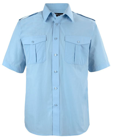 JB'S Short Sleeve Epaulette Shirt - 3 Colours (6E) - Workin' Gear