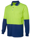 JB'S Hi Vis Traditional Long Sleeve Polo (6HVPL)