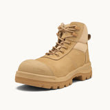 BLUNDSTONE 8554 Unisex RotoFlex Zip Safety Boot - Sand