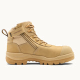 BLUNDSTONE 8554 Unisex RotoFlex Zip Safety Boot - Sand