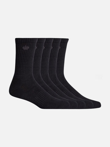 King Gee Mens Cotton Crew Work Socks - 5 Pack (K09035)