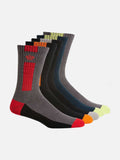 King Gee Mens Cotton Crew Work Socks - 5 Pack (K09035)