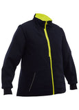 BISLEY Womens Taped Hi VIS 5 in 1 Rain Jacket (BKL6975)