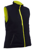 BISLEY Womens Taped Hi VIS 5 in 1 Rain Jacket (BKL6975)