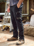 BISLEY FLEX & MOVE™ Stretch Zip Pocket Elastic Waist Cargo Pants (BPC6338) - Workin' Gear